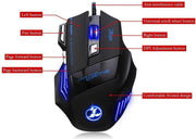 Optische bedrade gamingmuis ZornWee G509