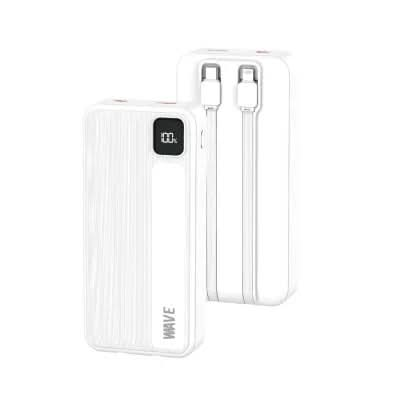 Wave WA-346 Powerbank 20.000 mAh – 22,5W Fast Charge – Wit - Laad Centrum