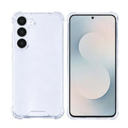 Rixus Anti-Burst Hülle für Samsung Galaxy S25 FE – Transparent
