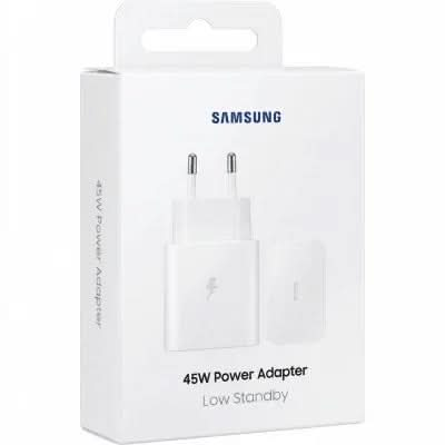 Samsung 45W Super Fast Charger USB-C Sder Origineel – Wit - Laad Centrum