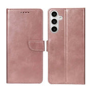Rixus Bookcase für Samsung Galaxy S24 FE – Rosa