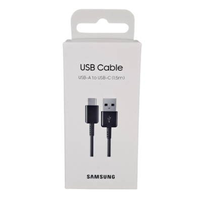 Samsung Fast Data & Charging kabel USB-A to USB-C (1.5M)(zwart & wit) - zwart