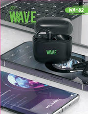 Wave WA-82 TWS Wireless earbuds (zwart)