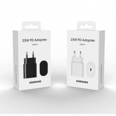 Samsung PD Wall Charger 25W USB-C – EP-TA800 – Zwart & Wit - Laad Centrum