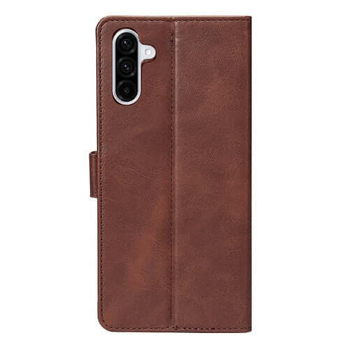 Rixus Bookcase für Samsung Galaxy A36 / A37 – Braun