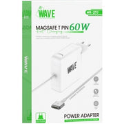 Productafbeelding bij de Wave WA-270 laptopadapter met MagSafe T-stekker, 60W
