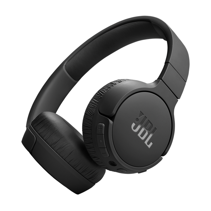 JBL Tune 670NC On-Ear Hoofdtelefoon met Adaptive Noise Cancelling – Zwart