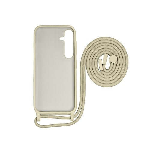 Rixus TPU-Hülle mit Band für Samsung Galaxy A05s – Goldfarben