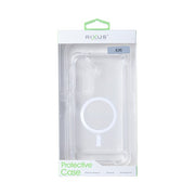 Rixus Anti-Burst Hülle für Samsung Galaxy A36/A37 – MagSafe-kompatibel, Transparent