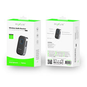 Rixus RXBT33 Bluetooth 5.0 AUX Ontvanger – Zwart/Zilver