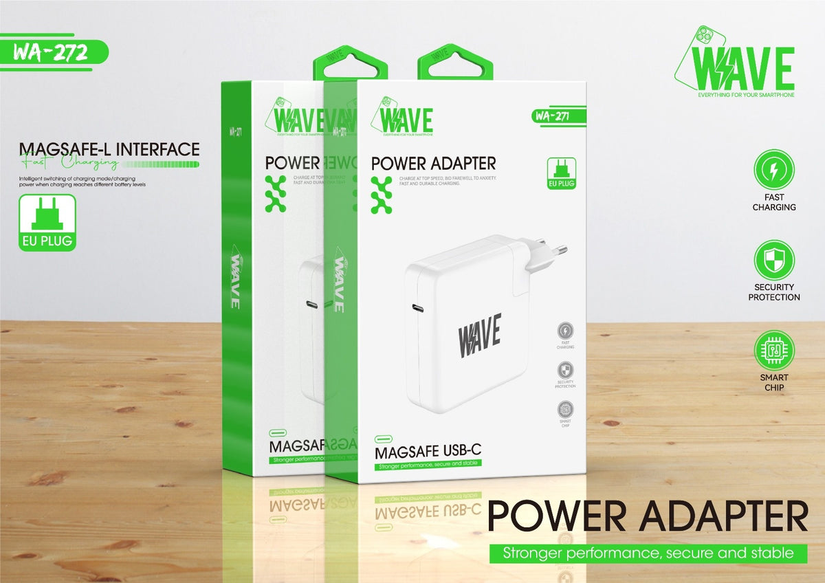 Aanvullende afbeelding bij de Wave WA-271 USB-C laptopadapter; uitvoering controleren