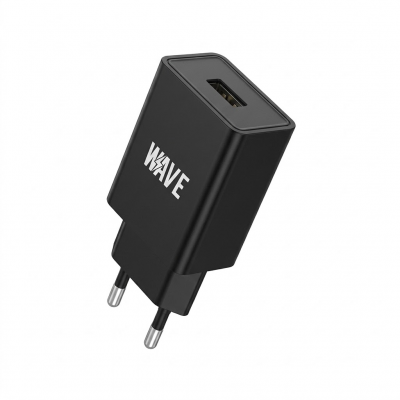 Wave WA-319B USB-A-Netzteil 12 W – Schwarz
