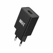 Wave WA-319B USB-A-Netzteil 12 W – Schwarz