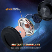 ONIKUMA K19 professionelles Gaming-Headset mit Mikrofon, RGB-LED und Rauschunterdrückung