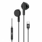 Wave WA-80B Wired Ear Phone Type-C (zwart)