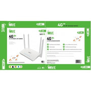 Wave WA-298 4G LTE Wi-Fi-Router | 4G 150 MBPS | Wi-Fi 300 MBPS