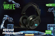 Wave WA-201 Gaming-Kopfhörer mit Surround-Sound und Shake-Mode