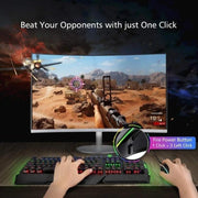 Kabelgebundene optische Gaming-Maus mit LED (T16)