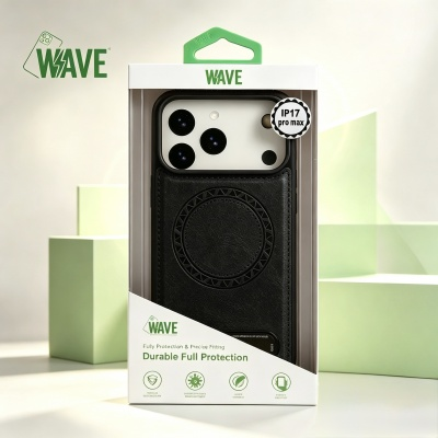 Wave Magnetische Hoes met Stand Galaxy A35 - Zwart