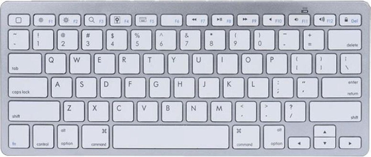 Ultraschlanke kabellose Tastatur (schwarz)