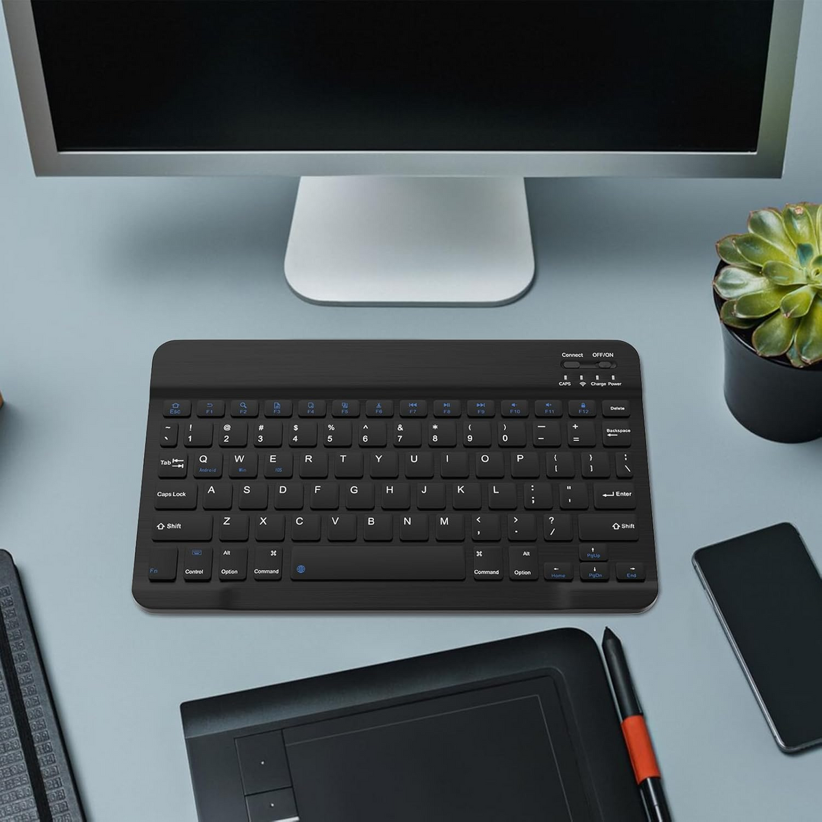 Aanvullende productafbeelding bij het draagbare Bluetooth-toetsenbord