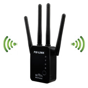 PIX-LINK WLAN-Repeater / WLAN-Router / Access Point (schwarz)