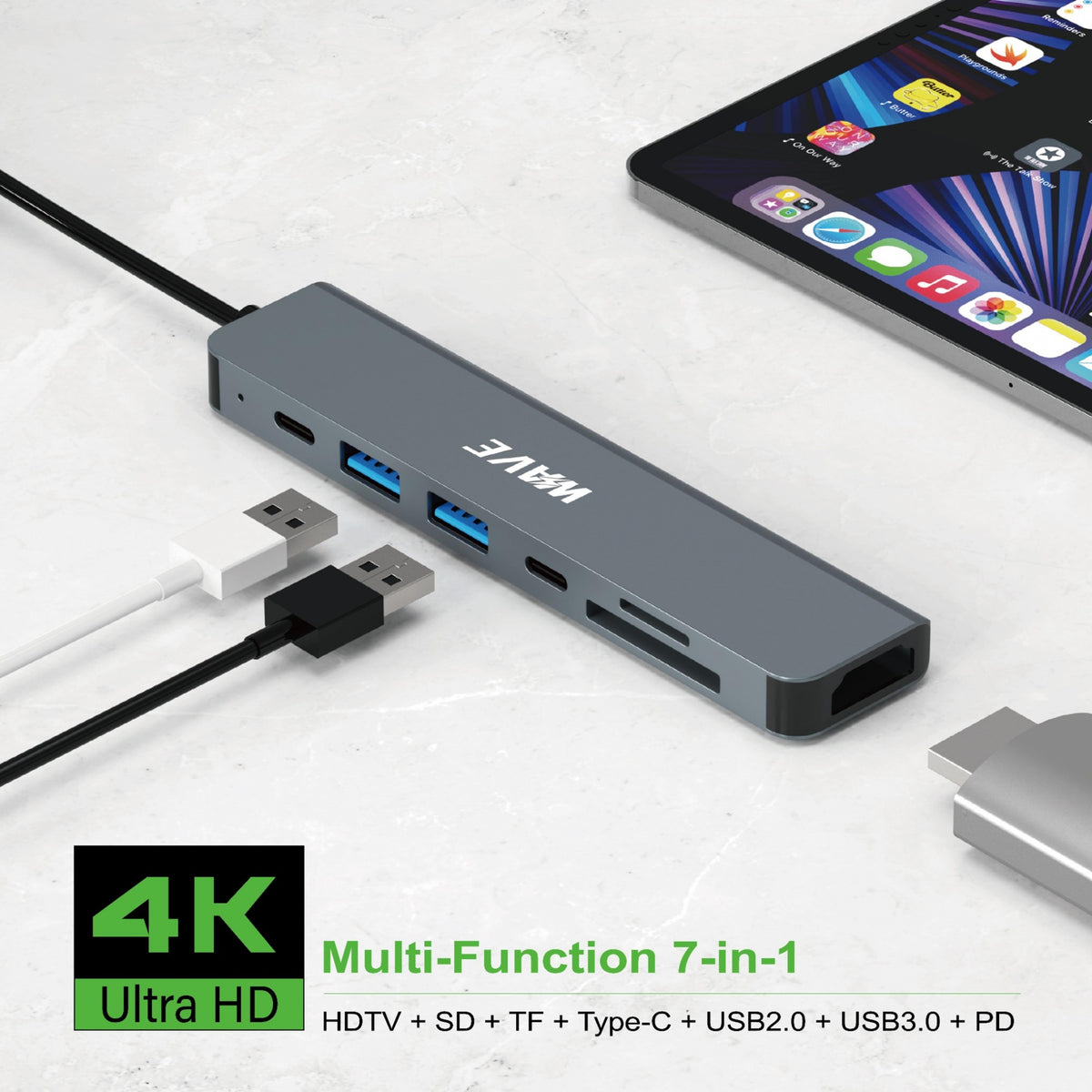 Wave WA-146 Intelligence Extension 7-in-1-Hub
