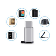 On-The-Go-adapter (OTG) Audio Adpter 2-1 (Zilver)