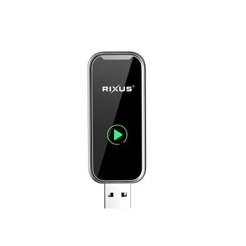 Rixus RXCP03 Draadloze CarPlay Dongle – Metaalgrijs