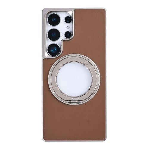 Rixus MagWrap Hülle für Samsung Galaxy S25 Ultra – Braun