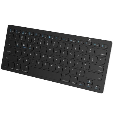 Ultraschlanke kabellose Tastatur (schwarz)