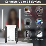PIXLINK WLAN-Repeater / WLAN-Router / WLAN-Extender (weiß)