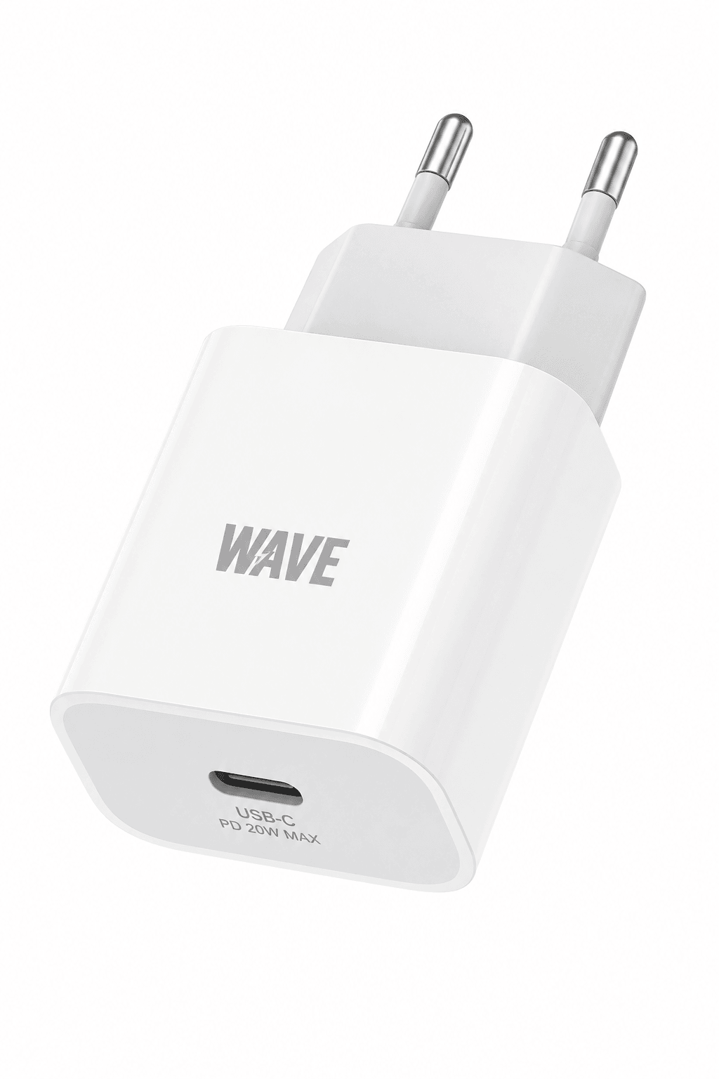 Wave WA-315W USB-C Snellader 20W – Compacte Travel Charger – Wit - Laad Centrum