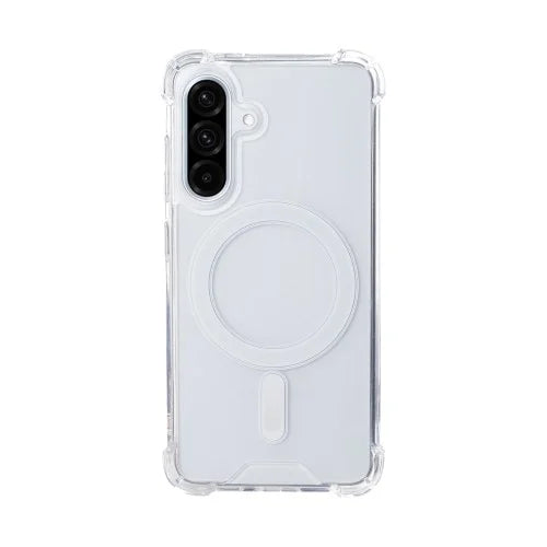 Rixus Anti-Burst Hülle für Samsung Galaxy A36/A37 – MagSafe-kompatibel, Transparent