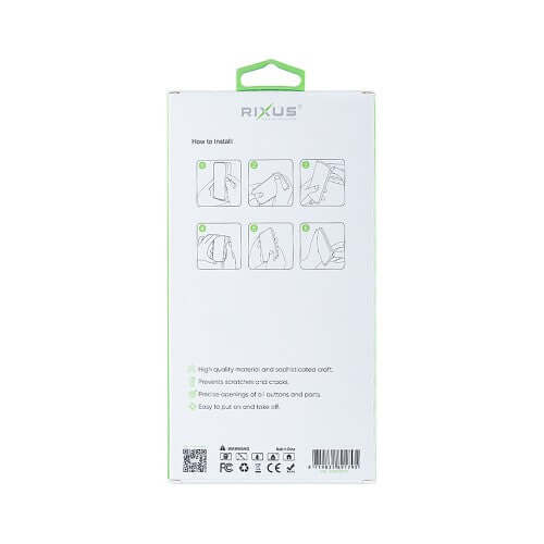 Rixus Anti-Burst Hülle für Samsung Galaxy S25 Ultra – MagSafe-kompatibel, Transparent