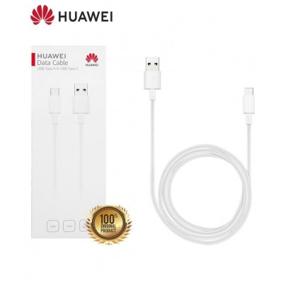 Huawei USB-A-auf-USB-C-Datenkabel 3 A, 1 m – Weiß