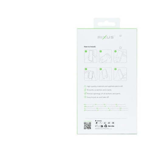 Rixus Crystal Amber Hülle für Samsung Galaxy S26 Ultra – Tiefblau
