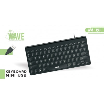 Wave WA-191 Mini-Tastatur kabelgebunden