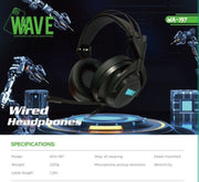 Wave WA-197 Gaming-Kopfhörer mit 7.1 Surround Sound