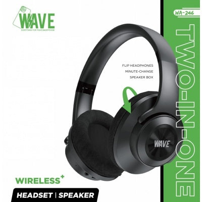 Wave WA-246 2in1 Headset | Kabelloser Lautsprecher