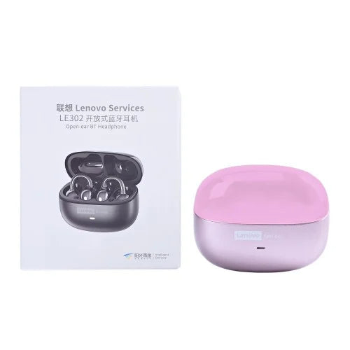 Lenovo LE302 Draadloze Oordopjes – Roze