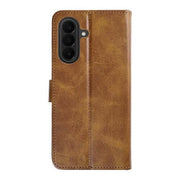 Rixus Bookcase für Samsung Galaxy A27 – Hellbraun
