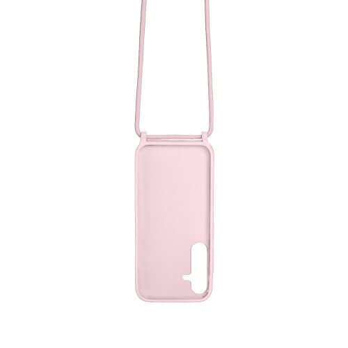 Rixus TPU-Hülle mit Band für Samsung Galaxy A25 5G – Rosa