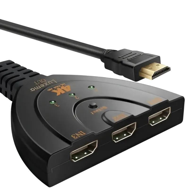 4K HDMI-switch 3-in-1 – Full HD 1080P 3D - wave hdmi