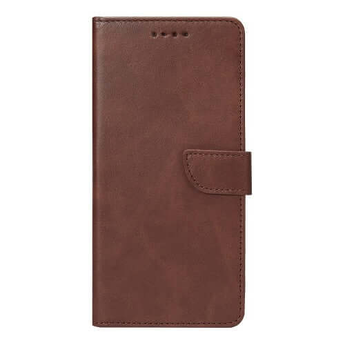 Rixus Bookcase für Samsung Galaxy A07 / A08 – Braun