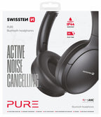 Swissten Pure Active Noise Cancelling Koptelefoon – Zwart