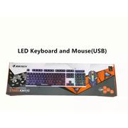 Kabelgebundenes Tastatur + Maus Kombi-Paket JERTECH KM170 (schwarz)