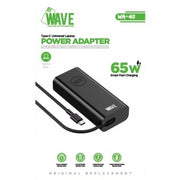 Wave WA-411 USB-C laptopadapter 65W met stroomkabel