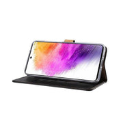 Rixus Bookcase für Samsung Galaxy A56 – Schwarz