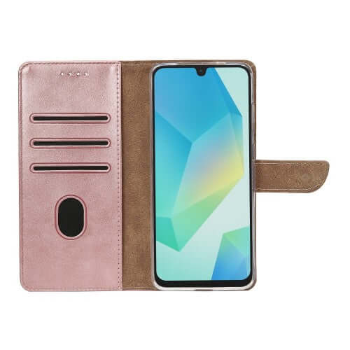 Rixus Bookcase für Samsung Galaxy A16 4G / 5G – Rosa